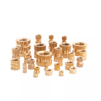 يشتري OEM ODM CNC قطاعات معالجة المعادن النحاس الذوبان الساخن إدخال المكسرات خالية من الرصاص online manufacture
