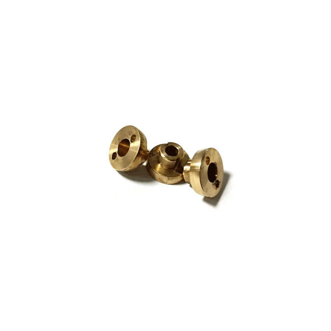 ISO Zinc Alloy Precision CNC Turning Brass CNC Parts Passivation