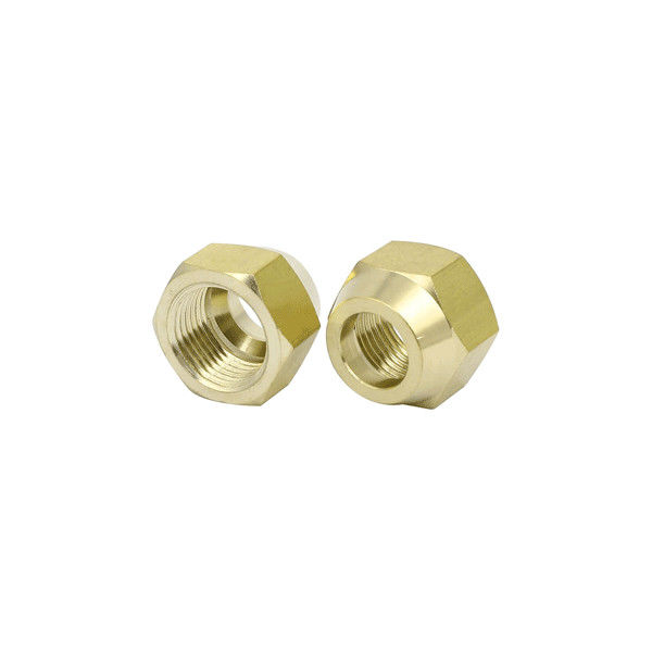 3D Printing Brass Cnc Machined Parts Brass Screw Nut Nickel Plating